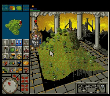 PowerMonger (Europe) screen shot game playing